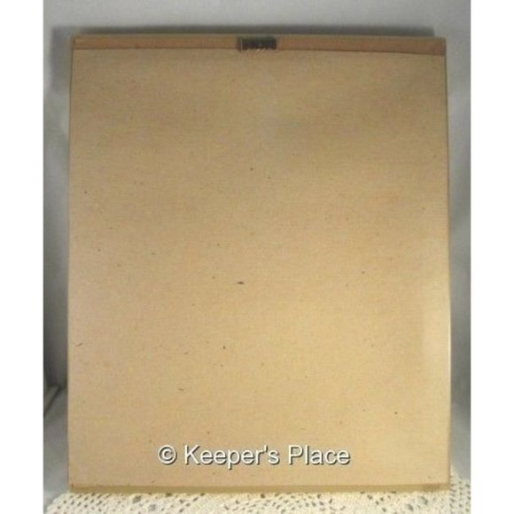 Framed Matted Baby Angel Jesus Once An Infant - Picture 3 of 4